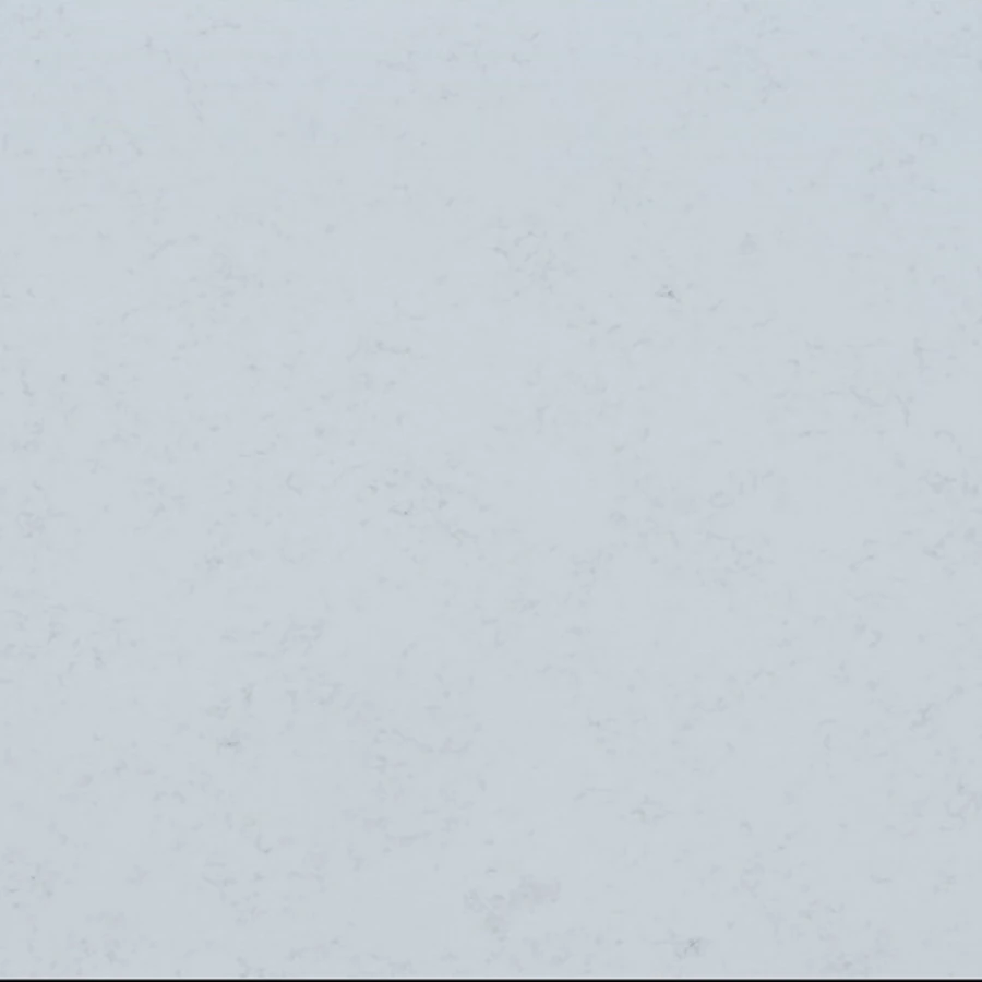 Carrara White quartz sample currently in stock